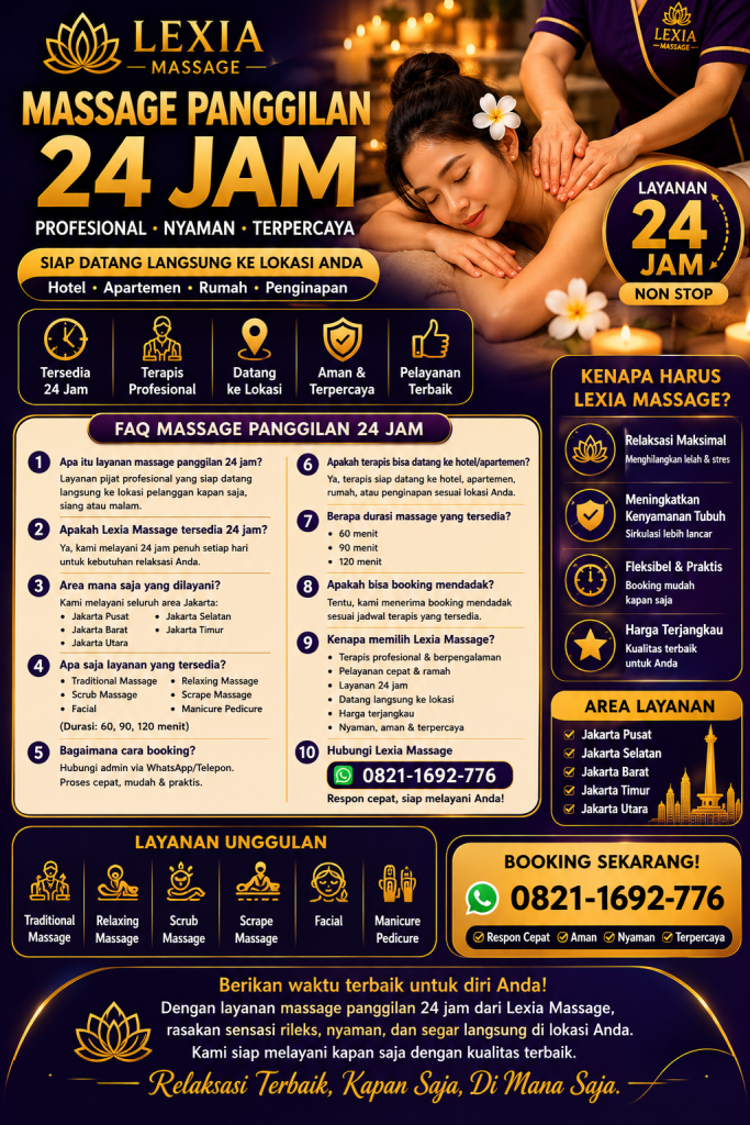 massage panggilan 24 jam